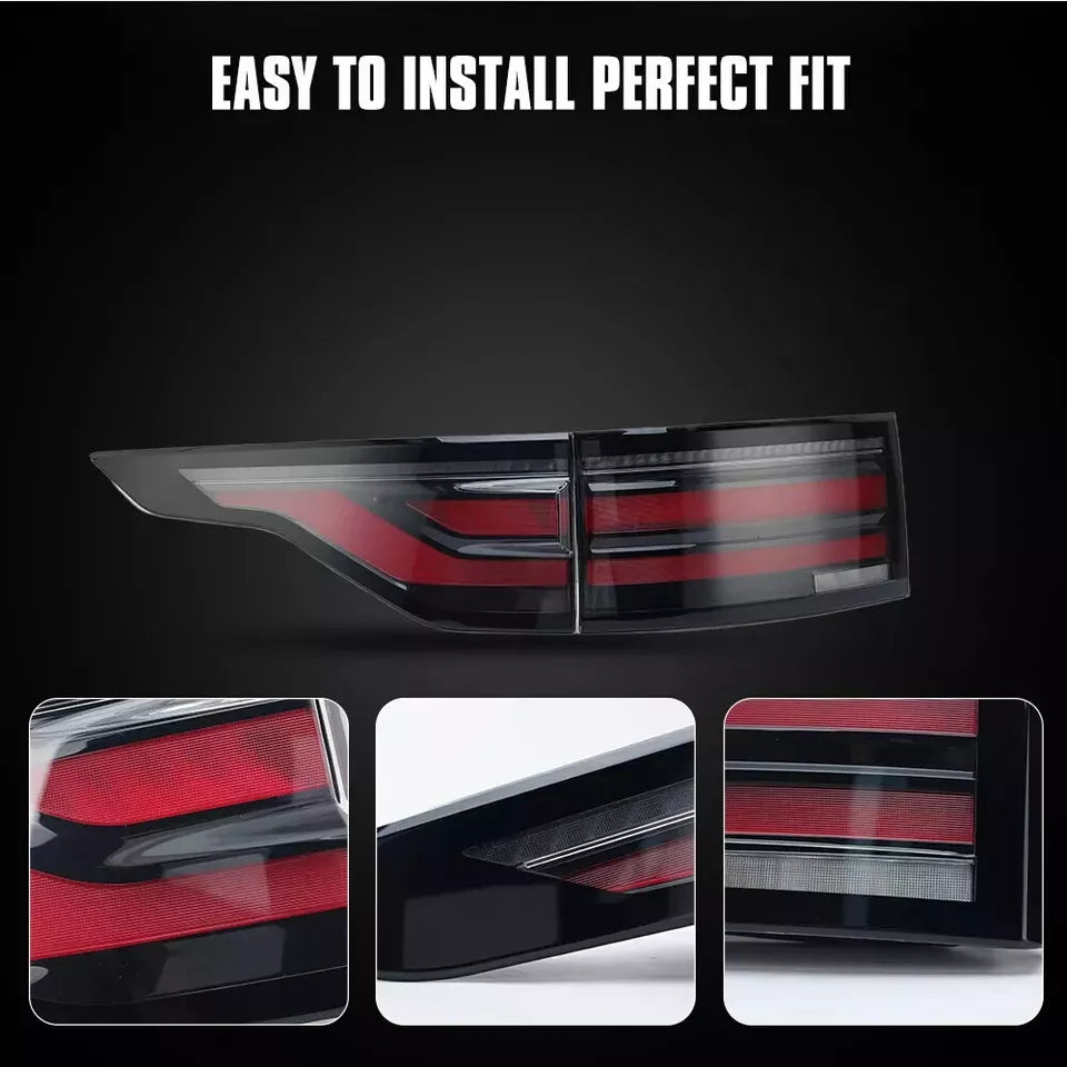 4PCS REAR OUTER INNER TAIL LAMP LIGHT FOR LAND ROVER DISCOVERY 5 L462 2017+